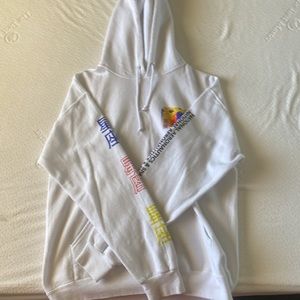 WHITE NASA HOODIE